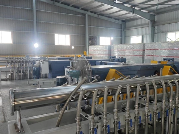 welcome海洋之神最新SSMS生产线开始在客户车间安装